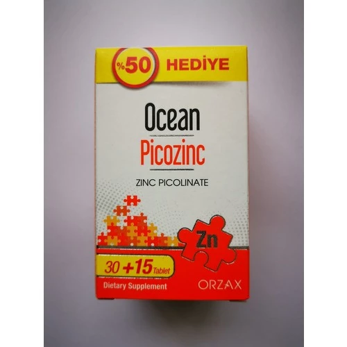 Ocean Picozinc Çinko Pikolinat 30+15 Tablet