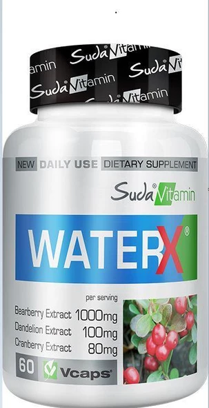 Suda Vitamin WaterX 60 Kapsül