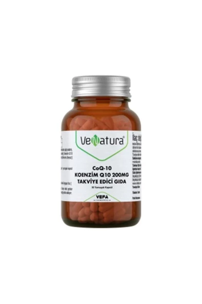Venatura Coq-10 Koenzim Q10 200 Mg Takviye Edici Gıda 30 Kapsül