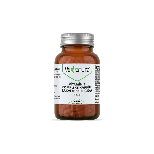 Venatura Vitamin B Kompleks 30 Kapsül