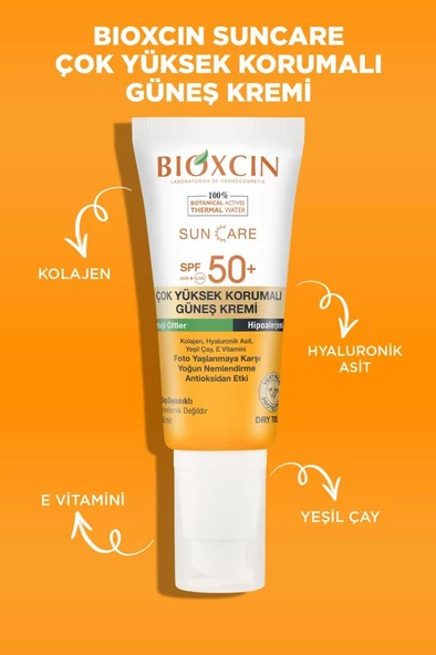 Bioxcin Sun Care Çok Yüksek Korumalı Yağlı Ciltler Için Güneş Kremi Spf 50+ - Resim 5