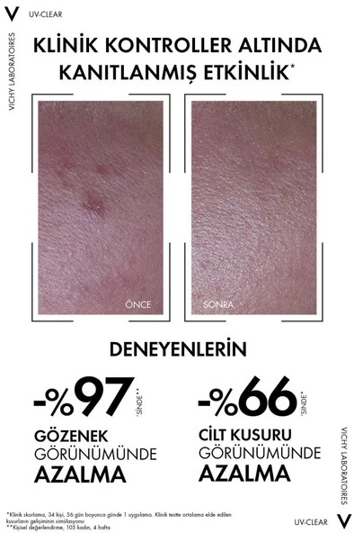 Vichy Capital Soleil Uv Clear Spf50 Yüz Güneş Kremi 40 ml - Karma Ve Yağlı Ciltler - 3