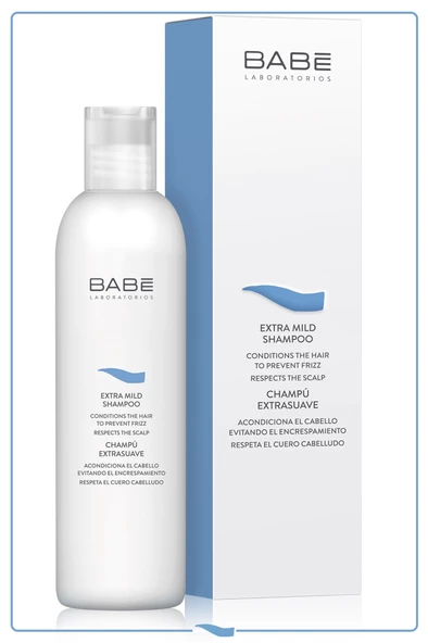 Babe Laboratorios Extra Mild Shampoo - Günlük Kullanım için Ekstra Hafif Şampuan 250 ml - Resim 4