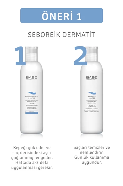 Babe Laboratorios Extra Mild Shampoo - Günlük Kullanım için Ekstra Hafif Şampuan 250 ml - Resim 3