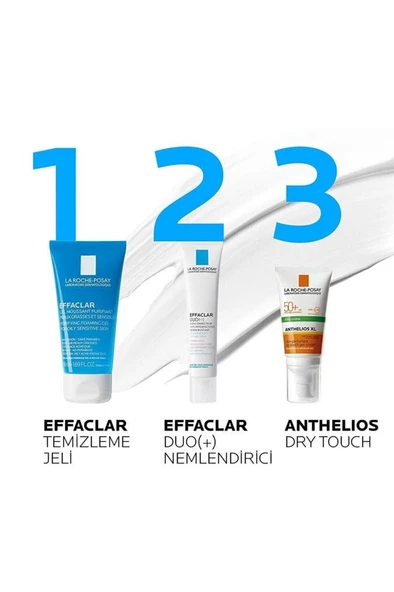La Roche Posay Effaclar Gel 400 ml - Yağlı Ve Hassas Ciltler İçin Temizleyici Jel - 6
