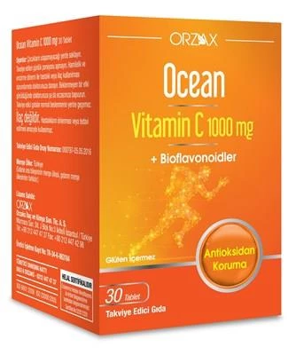 Ocean Vitamin C 1000 mg 30 Tablet