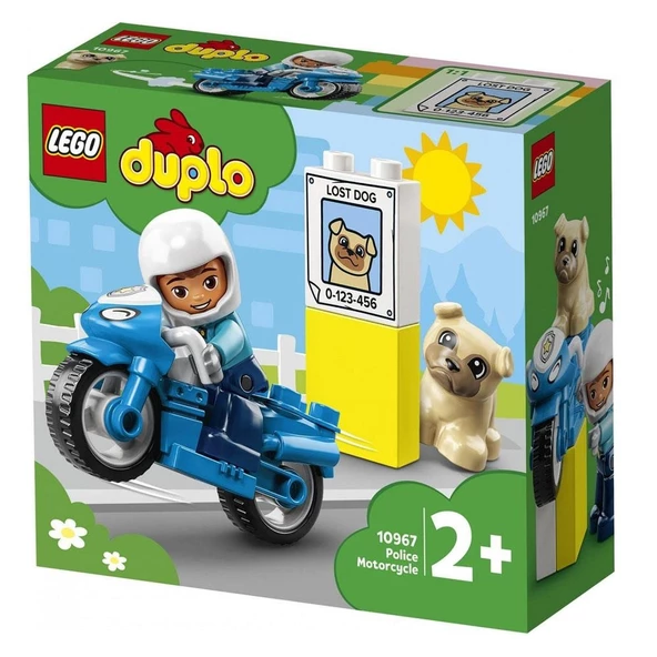 Lego Duplo Kurtarma Polis Motosikleti 10967