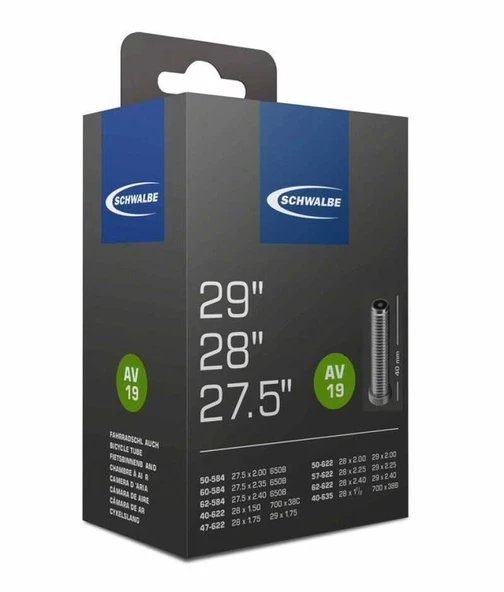 SCHWALBE 27.52829 AV19 40mm OTO SİBOP İÇ LASTİK