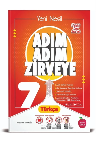 Newton Yayınları 7. Sınıf Türkçe Adım Adım Zirveye Soru Bankası