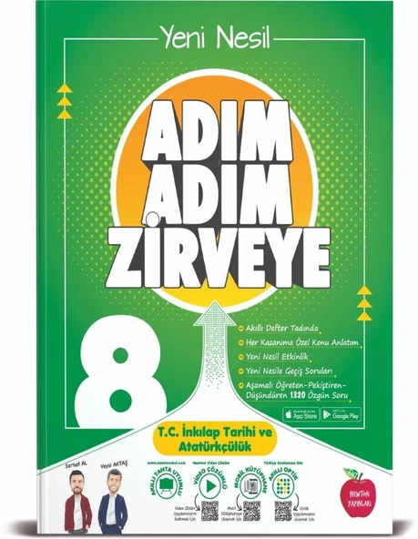 Newton Yayıncılık 8.Sınıf İnkılap Tarihi Adım Adım Zirveye Soru Bankası