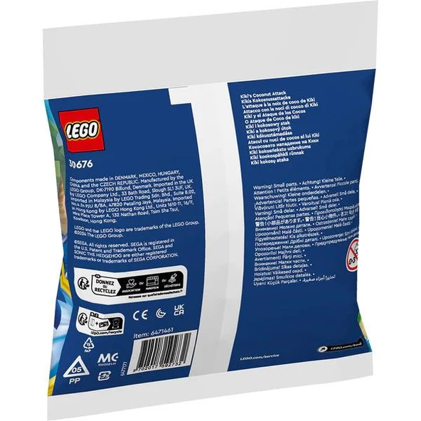 LEGO Sonic the Hedgehog 30676 Kiki's Coconut Attack - 2