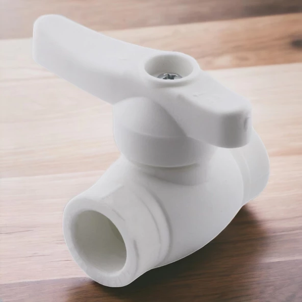 Ekonomik Vana Plastik 20'lik Küresel PPRC Pvc Vanası Dişsiz Aç Kapa Boru Kaynak Makine Bağlantı - 5