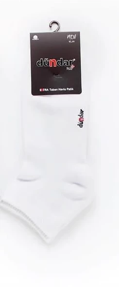 PLUS ERKEK TABANALTI HAVLU PATİK BEYAZ 6'LI 7651