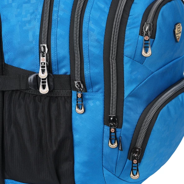 5 Bölmeli Ergonomik Okul Sırt Çantası 2226-mavi - 5