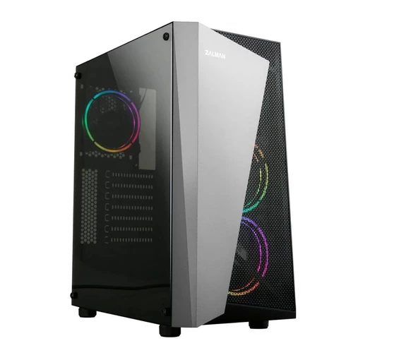 Zalman S4-Plus(BL) 600W 80+ Mid Tower Kasa Siyah