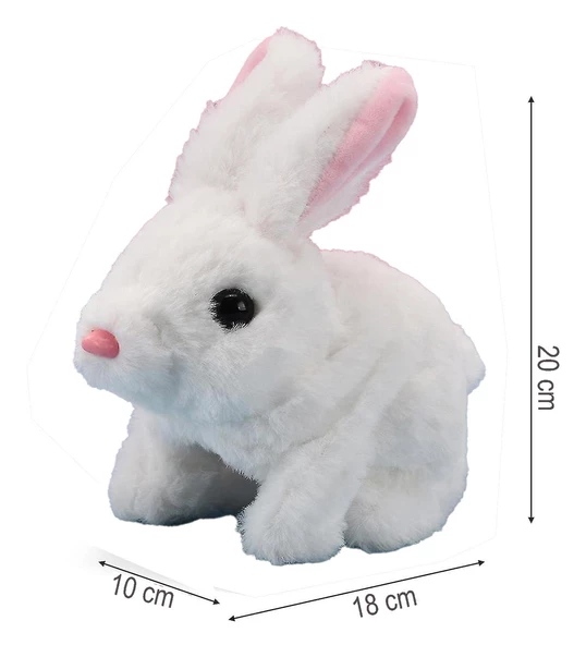 Yürüyen, Sesli Hareketli Sevimli Peluş Bunny Tavşan - Sweet Bunny - 7