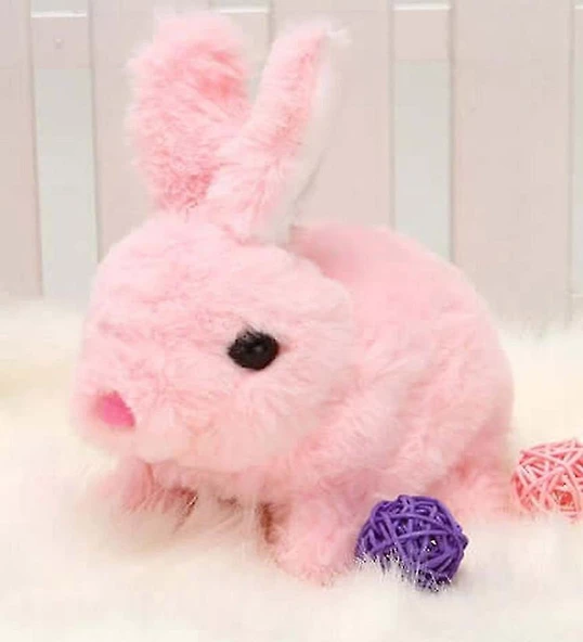 Yürüyen, Sesli Hareketli Sevimli Peluş Bunny Tavşan - Sweet Bunny - 12