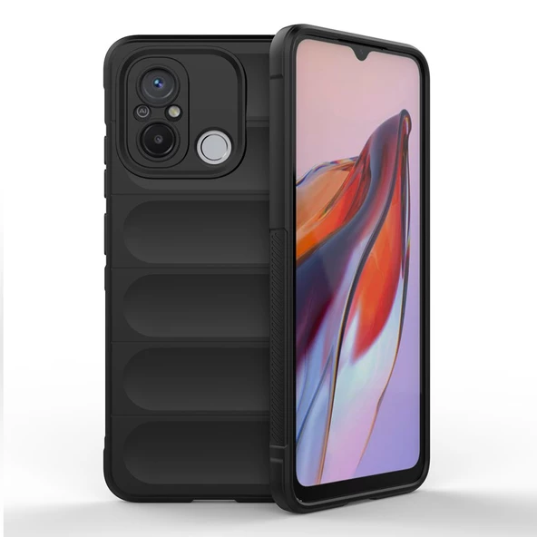 Xiaomi Redmi 12C Kılıf Optimum Lens Çerçeveli Silikon Kapak - 2