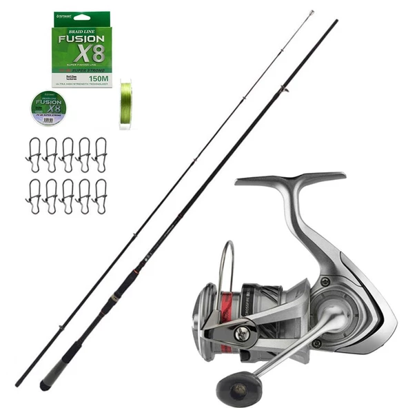 Daiwa Crossfire 3000 - Daiwa Rx 270cm 10-35gr Spin Olta Seti ürün görseli