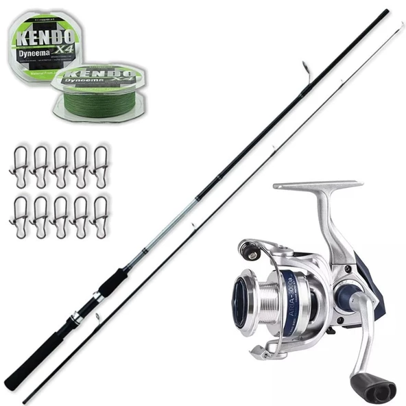 Okuma Aria 4000 - Daiwa Sweepfire 240cm 20-40gr Spin Olta Seti