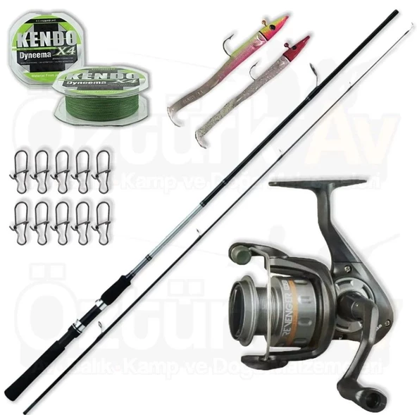 Okuma Revenger 25 - Daiwa Sweepfire 210cm Spin Olta Seti
