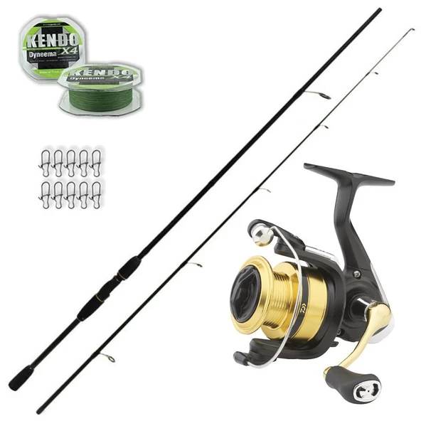 Daiwa Rs 4000 - Remixon Double Black 210cm Spin Olta Seti ürün görseli