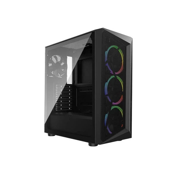 Cooler Master CMP510 TG 650W 80+ Bronze ARGB Halo Mesh ATX Mid Tower Kasa - 2
