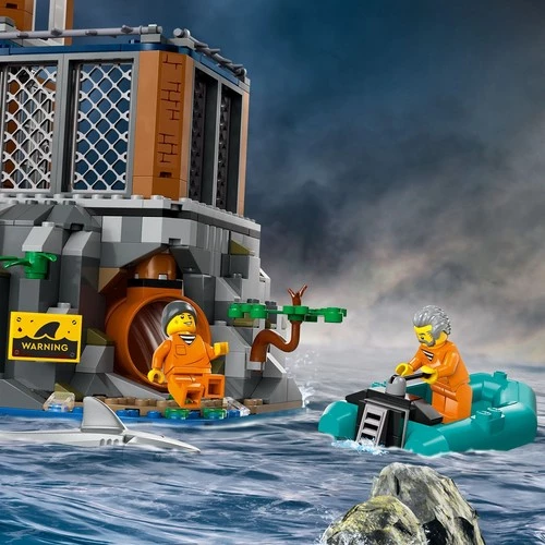 LEGO City 60419 Polis Hapishane Adası (980 Parça) - 2