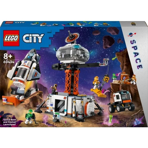 LEGO City 60434 Uzay Üssü ve Roket Fırlatma Rampası (1422 Parça) - 4