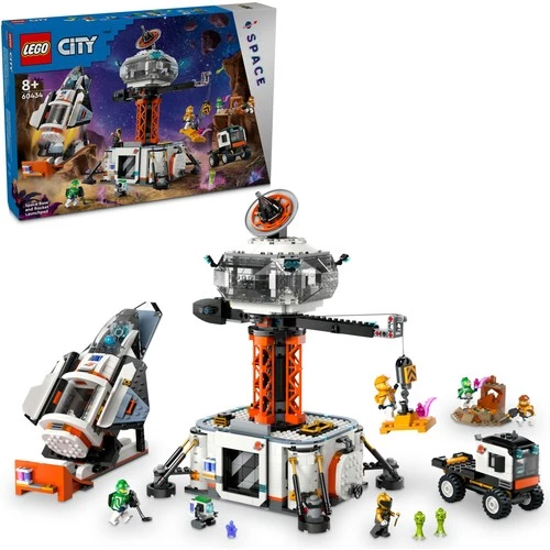 LEGO City 60434 Uzay Üssü ve Roket Fırlatma Rampası (1422 Parça)