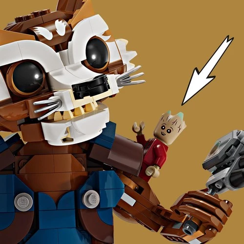 LEGO Marvel 76282 Rocket ve Bebek Groot (566 Parça) - Resim 2