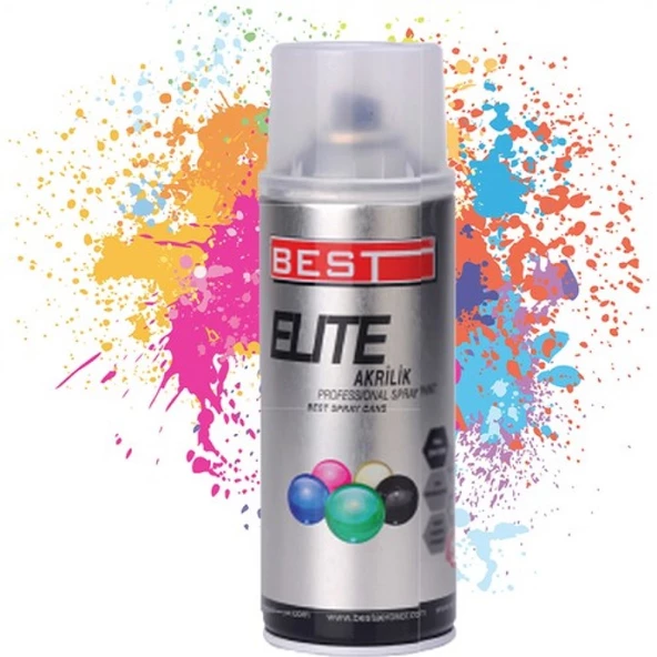 BEST ELİTE TRAKTÖR SİYAH SPREY BOYA 400ml.