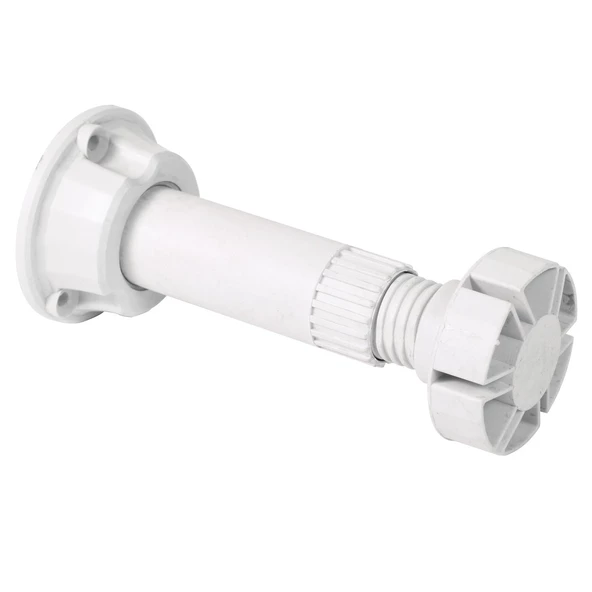 Ayarlanabilir Dolap Mobilya Tezgah Yükseltme Yükseltici Ayağı Ayarlı 12 Cm Gri Ayakları 4 Adet - Resim 4