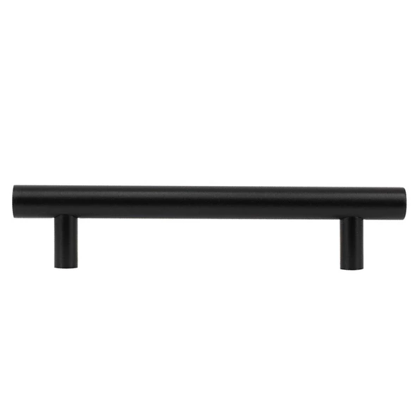 10 Adet Gül Boylu Siyah Mobilya Mutfak Dolap Çekmece Dolabı Metal Kulpu Kulbu Kulpları 96 Mm - 5