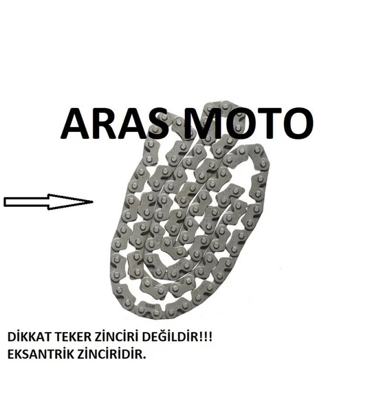 Bajaj Pulsar Ns 200-Rs 200 Egsantrik Zinciri Oem.Tüm Yıllara Uyumlu_Supermoto