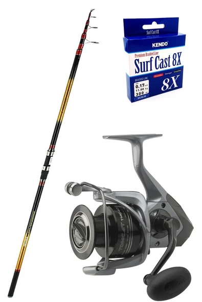 Okuma Savant 420cm - Okuma Tomcat 8000 Surf Olta Seti