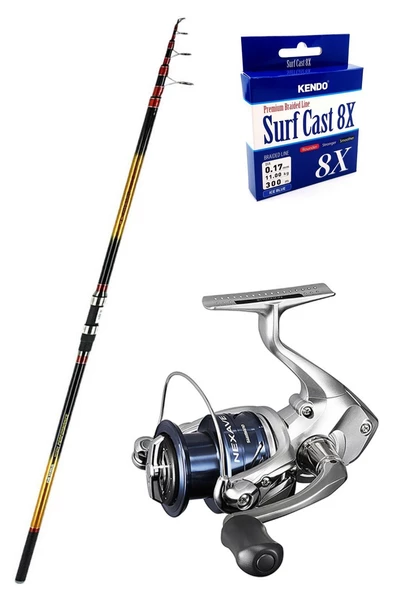Okuma Savant - Shimano Nexave Surf Olta Seti
