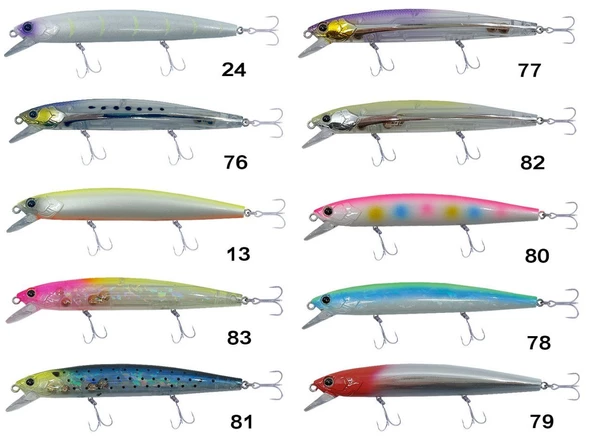 Kendo D:Killer's Minnow Haizoku 115F 15.8 gr Suni Yem - Resim 2