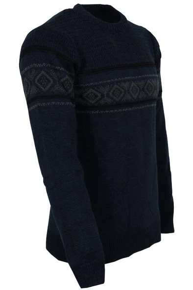 Erkek Kazak Sıfır Yaka Reguler Fit RAR01111 - 2