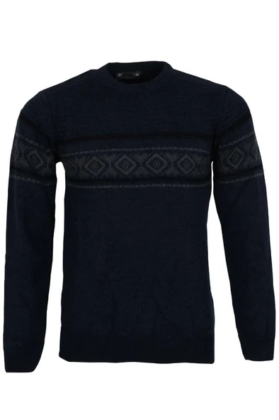 Erkek Kazak Sıfır Yaka Reguler Fit RAR01111