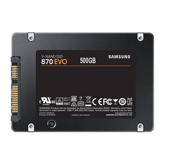 Samsung 870 EVO 500GB SSD Disk MZ-77E500BW - 2