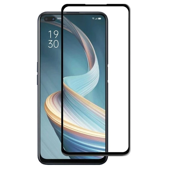 Vendas Oppo Reno 4 Lite Fiber nano tam kaplama ekran koruyucu