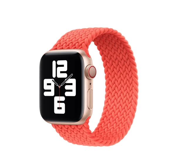 Vendas Apple Watch 38mm Hasır örgü desen serisi Medium boy kordon