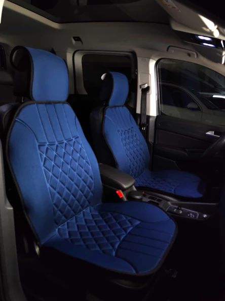 Space Oto Koltuk minderi, Tüm araçlara uyumlu 2'li set özel tasarım minder - Resim 4