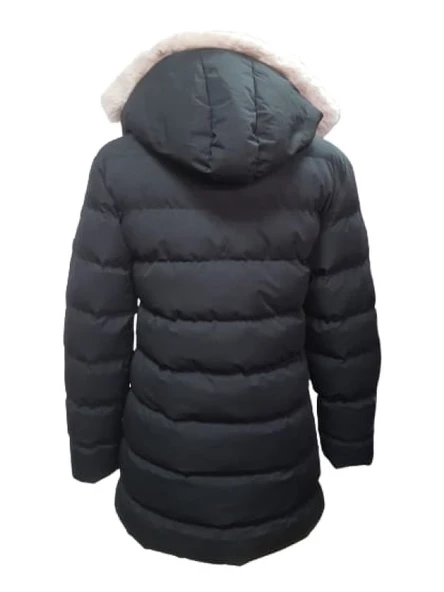Fmf Company F01479 Çocuk Kız Şişme Dolum Kapüşonlu Kaban - 4