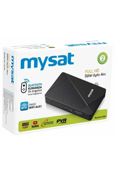 Mysat ÇANAKLI ÇANAKSIZ Wi-fi ve Uydu Alıcılı Full Hd Sınırsız Sinema Paketli