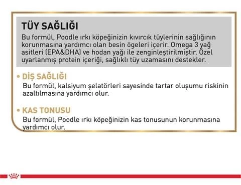 Royal Canin® Puppy Poodle Yavru Köpek Maması 3 Kg - 2