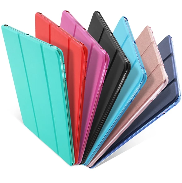 Apple iPad 9. Nesil 10.2 Kılıf PU Deri Smart Standlı Case A2602 A2603 A2604 A2605