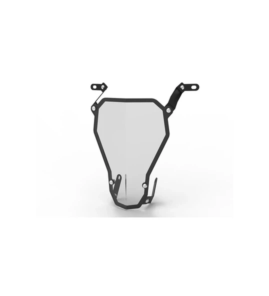 Cf Moto Nk 250 Far Koruma 2017 -2023 Şeffaf Pleksi Camlı (Cnc Kesim,Statik Boyalı)_Supermoto - Resim 2