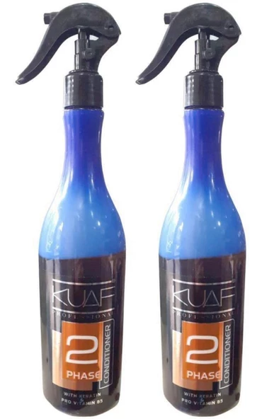 Conditioner Çift Fazlı Fön Suyu 400 ml. 2'li-keratin Ve Pro Vitamin B5-sarı